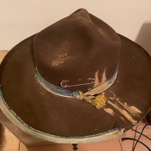 Ranger Hat, 7 3/8, Brown Distressed